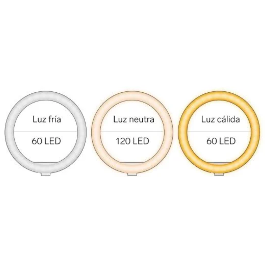 Aro de luz LED 10 pulgadas