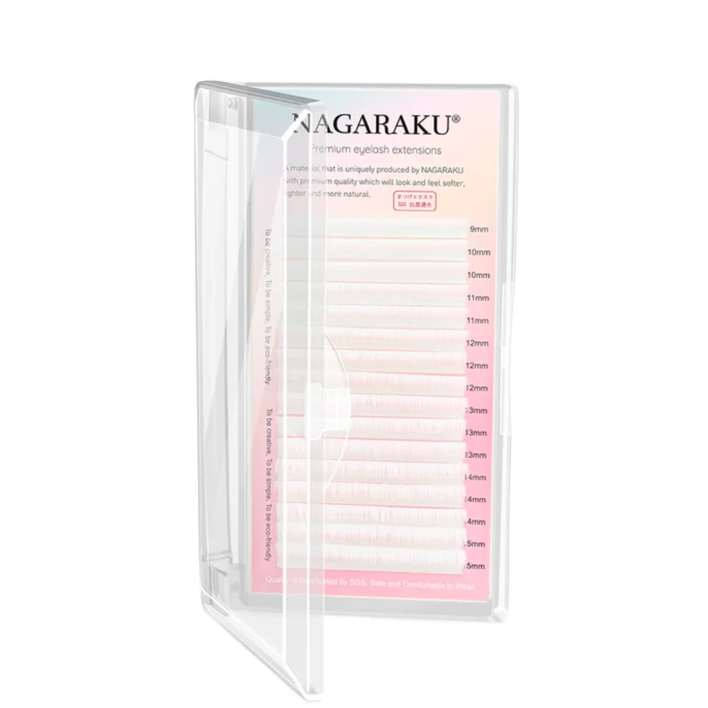 Pestañas Nagaraku Auto Fan Colores Pastel