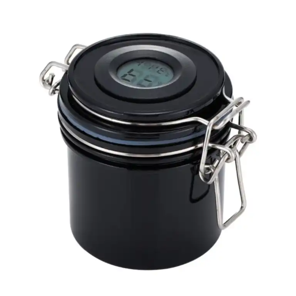 Tanque con Higrometro (Negro)