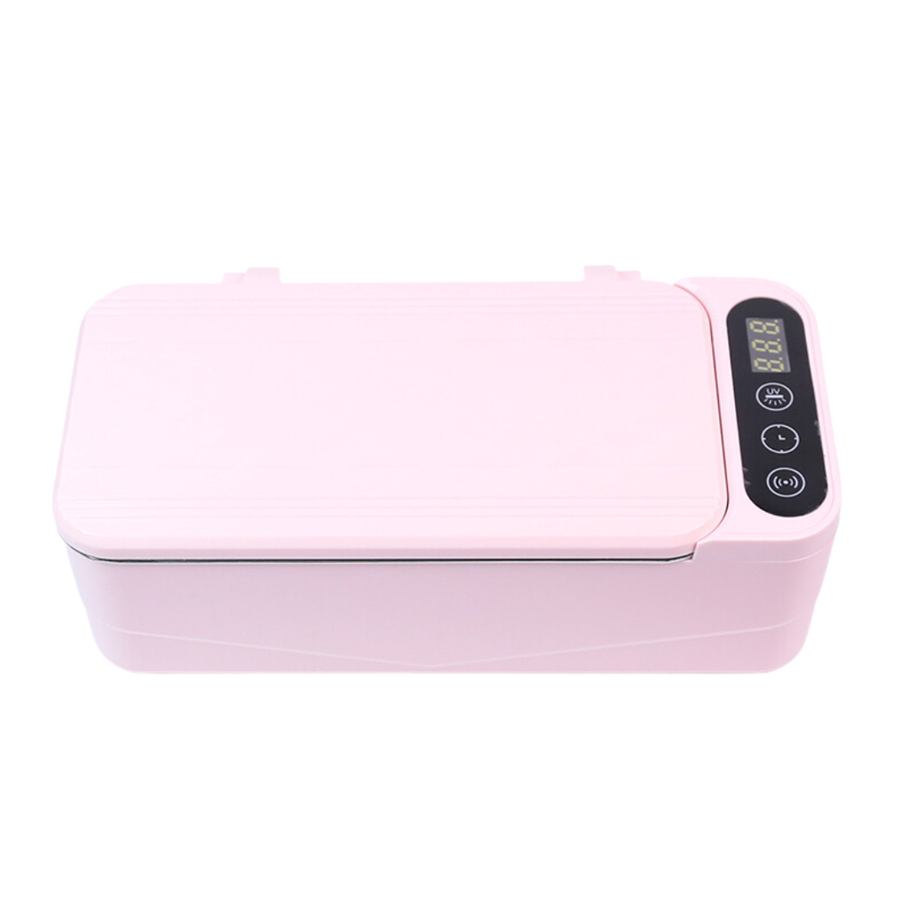 Limpiador Ultrasonico (Rosa)