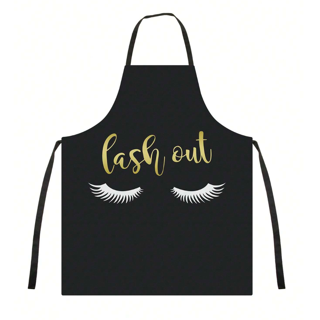 Mandil para Lashista (Negro)