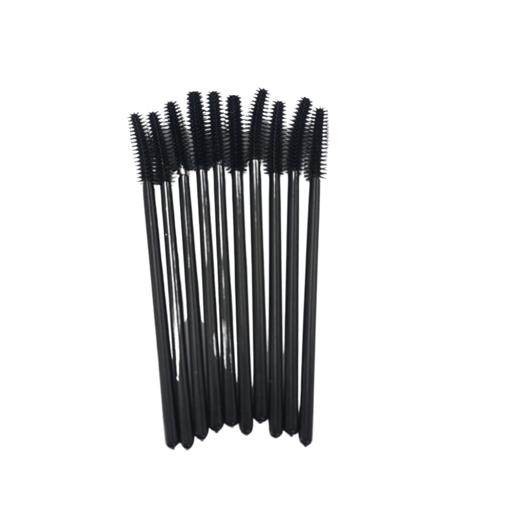 Paq. de Cepillos para Pestañas 10 PZS SILICON