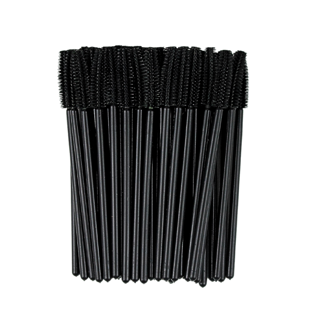 Paq. de Cepillos para Pestañas 50 PZS SILICON