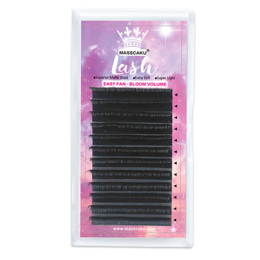 Pestañas Mascaku Lash Bloom MORADA (Mix .03 C)