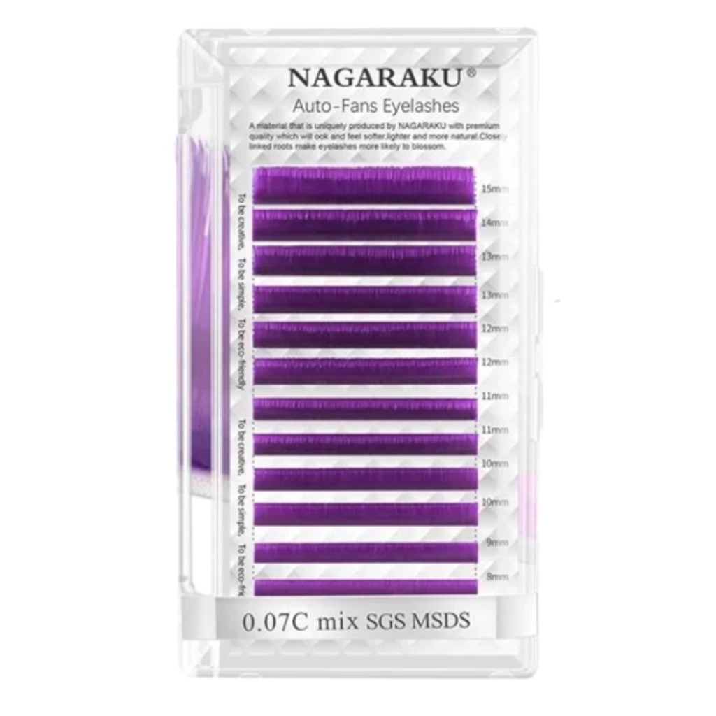 Pestañas Nagaraku Auto Fan Colores