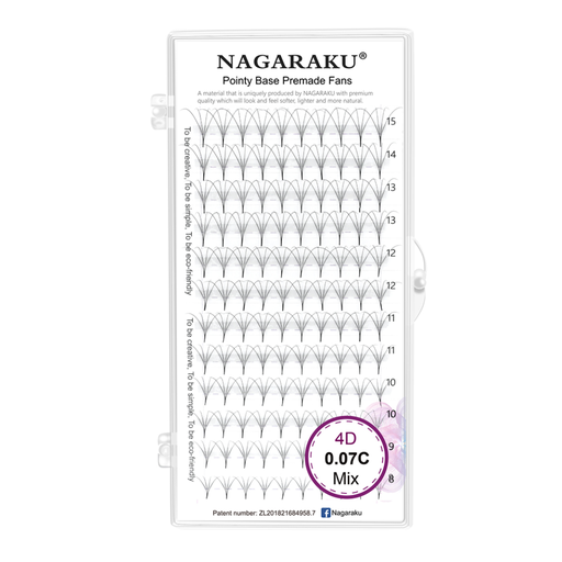 Pestañas Nagaraku Pointy Base