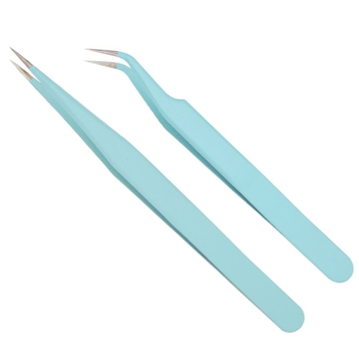 Pinza para Pestañas Azul