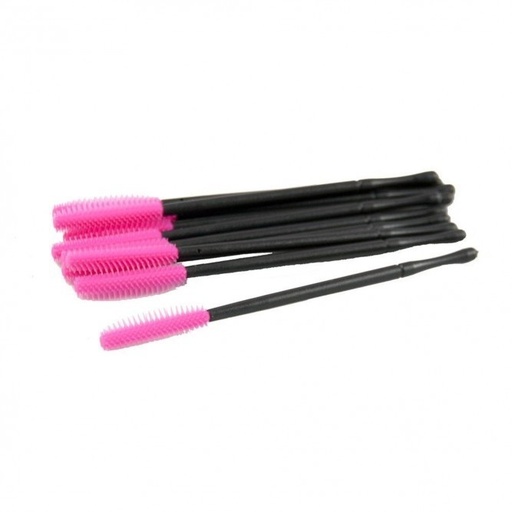 Paq. de Cepillos para Pestañas 10 PZS SILICON