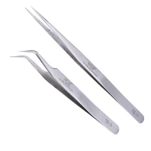 Pinza para Pestañas Acero